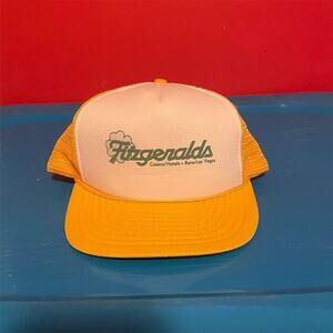 Vintage Fitzgeralds Casino Trucker Hat Snapback Cap Multicolor Unisex